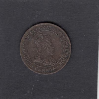 Beschrijving: 1 Cent EDWARD VII